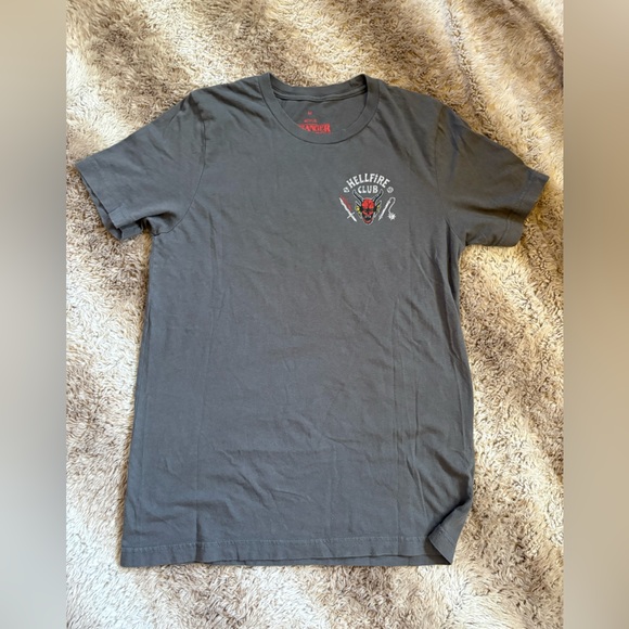 Stranger Things Hellfire Club Graphic T-Shirt - Picture 3 of 4